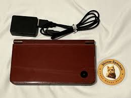 Nintendo DSi LL XL UTL-001 Wine Red console & charger only ...