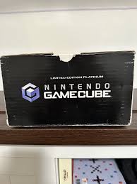 Platinum Silver Nintendo GameCube Limited Edition Console ...