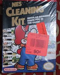 NEW SEALED Nintendo NES Cleaning Kit Mario Version Variant ...