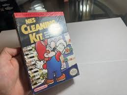 NEW SEALED Nintendo NES Cleaning Kit Mario Version Variant ...