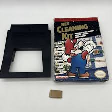 Nintendo NES OEM Cleaning Kit Original Box Cartridge Mario ...