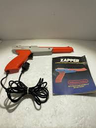 Nintendo NES-005 Zapper Light Gun WITH MANUAL 767578282213| eBay