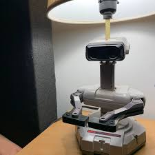 Nintendo NES ROB the Robot Desk Lamp Very Rare Vintage Gaming - Etsy Australia