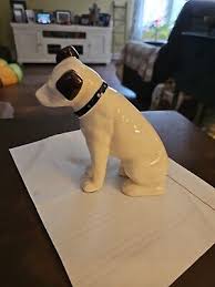 Vintage Nipper Victor Edison Dog, Ceramic 6" Coin Bank. | eBay