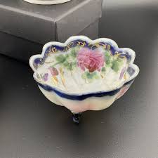 Vintage 3-Piece Hand Painted Bone China Tea Set Made In ...