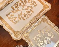 Italian Luxury Florentine Wooden Art Coffe Table Nesting ...