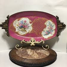 Antique Hand Painted Porcelana Petit Paris Industria ...