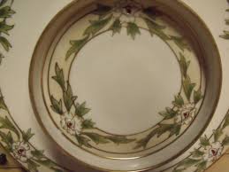 VINTAGE NIPPON 9" TIERED HAND PAINTED SNACK / CONDIMENT DISH | eBay