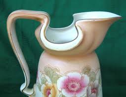Early 1900s F. W. & Co. Large Art Nouveau Arundel Pitcher | eBay