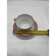 Chase | Dining | Vintage Chase Tea Cup Saucer Pink Gold ...