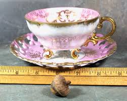 Vintage Royal Sealy China Footed Tea Cup and Saucer ...