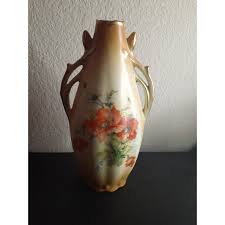 Antique Austrian Vienna Style Dual Handle Porcelain Vase ...
