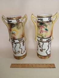 Antique Pair Of Japanese Vases,Last Qt.Of 19th.Cent. Unusual,Rare. | eBay