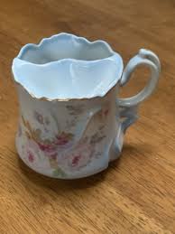 Hand Painted Nippon Mustache Cup Gold Gilt - Vintage ...