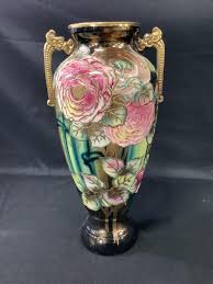 Lot - Very Decorative Twin Handled Vase