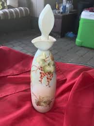 Vintage 1980s Pottery Decanter Vase / Bedside Water Bottle ...