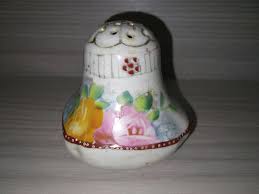 Vintage Antique Porcelain Sugar Shaker , Floral Sugar Shaker ...
