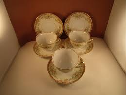 Vintage NSP Hand Painted Embassy China Japan Set of 3 Cups ...