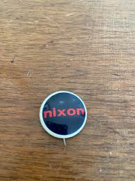 Vintage Collectible Pin Button, Political: “nixon” - Etsy