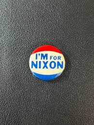 1960's Presidential Election "I'm For Nixon" Red, White ...