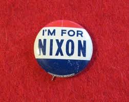 Original 1968 Richard Nixon I'm for Nixon Presidential ...