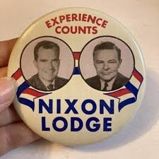 Nixon Lodge Campaign Button for sale | eBay