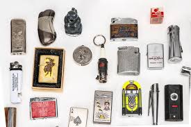 Sold at Auction: Collector's Lot of Vintage Cigarette Lighters