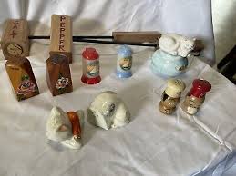 Lot of Vintage Salt & Pepper Shakers 6 Sets | eBay