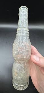Antique 1920's Nu-icy Vintage Art Deco Clear Soda Bottle ...