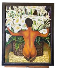 DIEGO RIVERA Original Pastel on Paper Technique, Signed . Social Realism | eBay