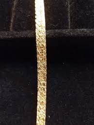 Vintage Nugget Like Textured Gold Tone Chain 28" Length And ...