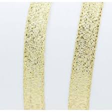 4 pack) Offray Ribbon, Gold 3/8 inch Galena Metallic Ribbon ...