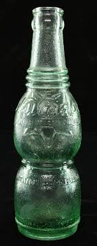 Sold at Auction: Antique Nu Grape Soda Embossed Green Bottle
