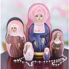 NUN NESTING DOLL SET