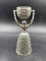 Vintage Fein Zinn Pewter Ornate Bride and Groom Wedding ...