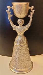 Roeders Nuernberger Pewter Bridal Cup 5.25" high – German ...