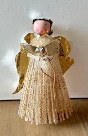 Atomic Angel Tree Topper MCM 1950s VTG Christmas Kitsch ...