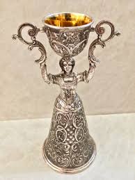 Wedding Toasting Chalice-german, Bride & Groom, Vintage, Rare. - Etsy