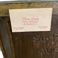 RARE Sid Birnbaum Signed 1966 Vintage Mid-Century ...