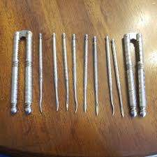 Vintage Set of (2) HMQ Nutcracker Tools and (8) Picks | eBay