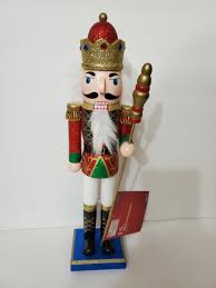Glitter Nutcracker king Statue 15" Tall | eBay