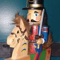 Vintage wooden Pier One Nutcracker. | Mercari