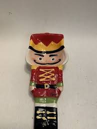 Sleigh Bell Bistro Nutcracker Christmas MEASURING SPOONS Set Of 4 Stackable | eBay