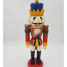 Vintage Nutcracker Soldier by Enesco 17" Tall - Etsy India