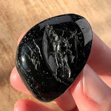 Tumbled Black Tourmaline Crystal: Root Chakra Stone - Etsy