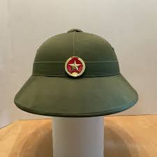 Vintage NVA Pith Helmet Vietnam Early 70's | eBay