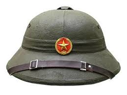 An Original Vietnamese Army Vietcong Pith Helmet
