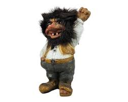 Vintage Norwegian Handmade Troll Figurine - Norwegian ...