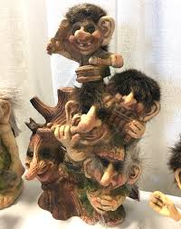 Woodland Musical Trolls - TheHolidayBarn.com