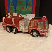 Vintage Nylint "Rescue Pumper" Fire Truck Pressed Steel ...